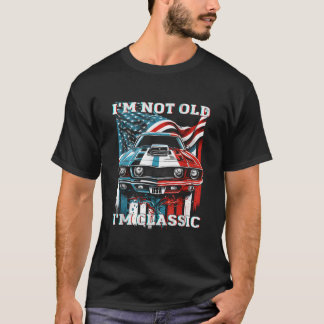 Grappig Ik ben Niet Oud Ik ben Klassiek 4 juli USA T-shirt