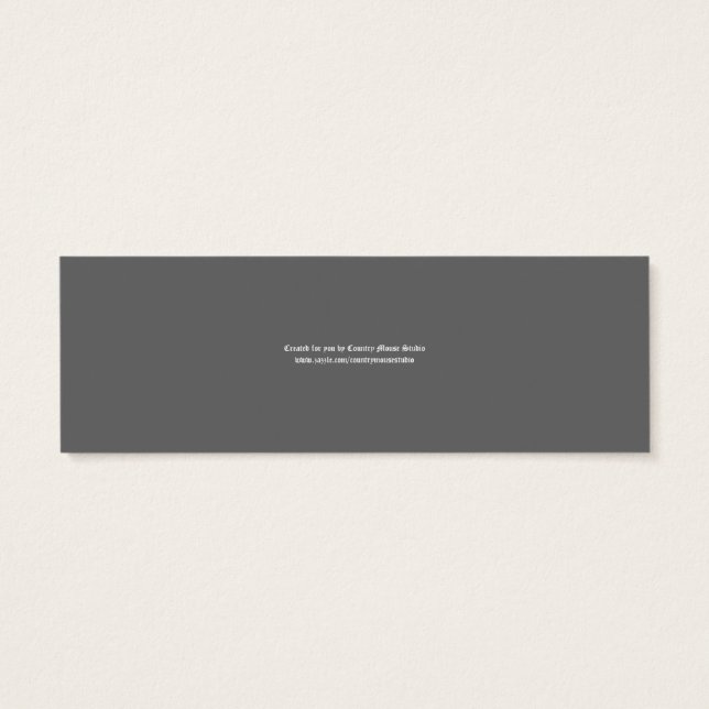 Grappig, ik ben Nutty voor boeken, Schattige eekho Mini Visitekaartjes (Achterkant)