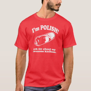 Grappig! Ik ben Pools design T-shirt