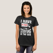 Grappig, ik blijf in de bestelwagen Phasmophobia D T-shirt (Voorkant volledig)
