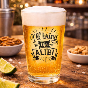 Grappig, Ik Breng het Alibi Glas
