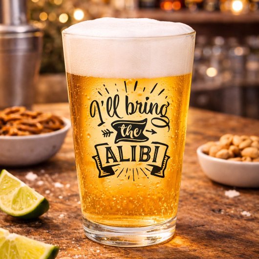 Grappig, Ik Breng het Alibi Glas