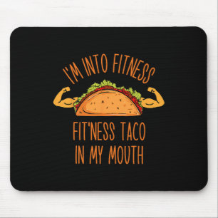 Grappig ik doe aan fitness  muismat