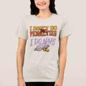 Grappig, Ik Doe Geen Strafschoppen, Ik Doe Dutjes Tri-Blend Shirt (Voorkant)