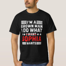 Grappig Ik Doe Wat Sophia Wil Echtgenoot Geschenk 