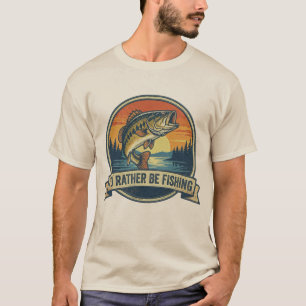 Grappig Ik Gaan Liever Vissen T-shirt