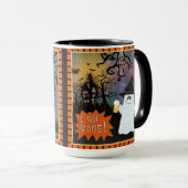 Grappig Ik Got Boos Ghost Leuke Spooky Coffee Mok (Voorkant rechts)