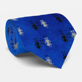 Grappig "Ik haat katten" Stropdas (Opgerold)