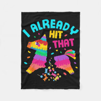 Grappig ik heb die Pinata Mexico Cinco De Ma al ka Fleece Deken