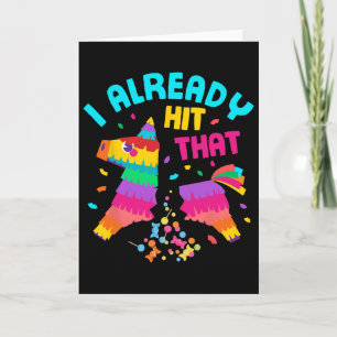 Grappig ik heb die Piñata Mexico Cinco De Ma al ka Kaart