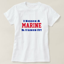 Grappig "Ik heb een marinier gekust en ik vond het