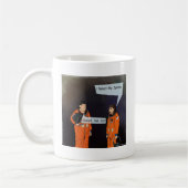 Grappig, ik heb mijn ruimte nodig koffiemok (Links)