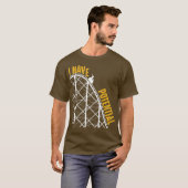 Grappig Ik Heb Potentieel Cool Achtbaan Cadeau T-shirt (Voorkant volledig)