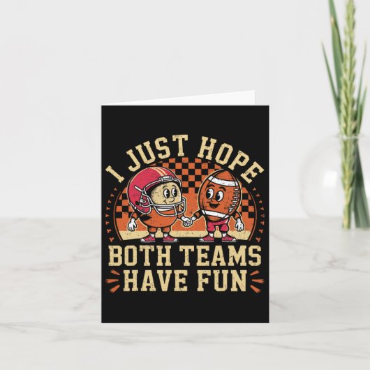 Grappig, ik hoop dat beide teams plezier hebben in kaart (Voorkant)
