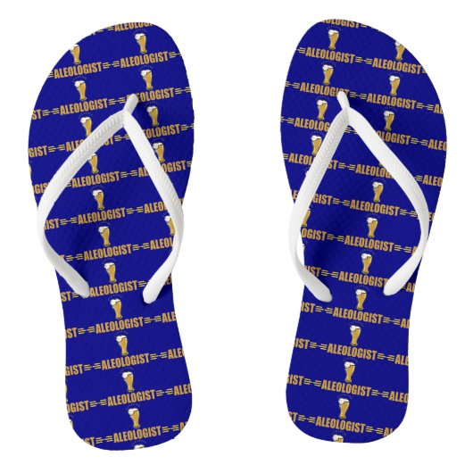 Grappig ik hou van bier teenslippers (Voetbed)