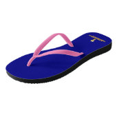 Grappig ik hou van bier teenslippers (Schuin)