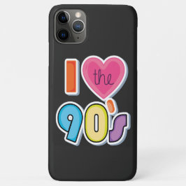 Grappig Ik Hou Van De 90's, 1990's Thema Feest  Case-Mate iPhone Case
