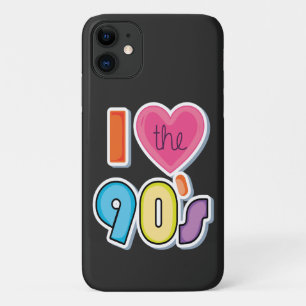 Grappig Ik Hou Van De 90's, 1990's Thema Feest Case-Mate iPhone Case