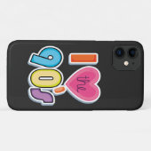 Grappig Ik Hou Van De 90's, 1990's Thema Feest Case-Mate iPhone Case (Achterkant (horizontaal))