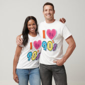 Grappig Ik Hou Van De 90's, 1990's Thema Feest T-shirt (Unisex)