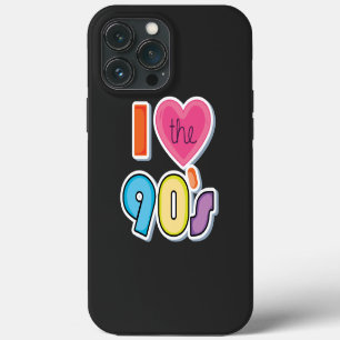 Grappig ik hou van de 90's, 1990's themafeest iPhone 13 pro max hoesje
