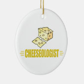 Grappig Ik Hou Van Kaas Keramisch Ornament (Rechts)