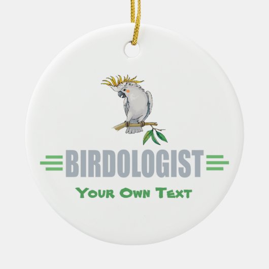 Grappig Ik Hou Van Kokkels Keramisch Ornament (Voorkant)