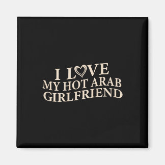 Grappig Ik hou van mijn Arabisch Vriendin Sarcasti Magneet