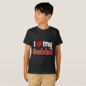 Grappig Ik Hou Van Mijn Man T-shirt (Voorkant volledig)