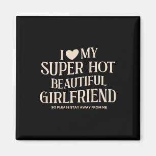 Grappig Ik Hou Van Mijn Superhete Schone Gorgeuze Magneet