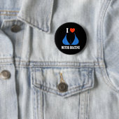Grappig Ik Hou Van Motorbootvaren Ongepaste Bootva Ronde Button 5,7 Cm (In situ)