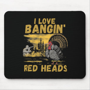 Grappig Ik hou van Ngin 'Red Heads Jachtseizoen Tu Muismat