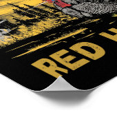 Grappig Ik hou van Ngin 'Red Heads Jachtseizoen Tu Poster (Hoek)