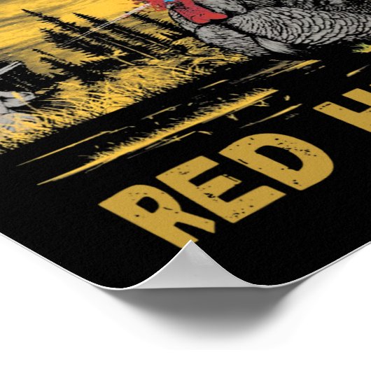 Grappig Ik hou van Ngin 'Red Heads Jachtseizoen Tu Poster (Hoek)