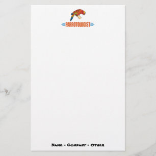 Grappig Ik Hou Van Papegaaien Briefpapier
