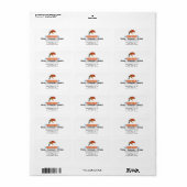 Grappig Ik Hou Van Papegaaien Etiket (Full Sheet)
