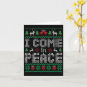 Grappig Ik Kom In Vrede Koppel Matching Hete Lelij Kaart (Gele Bloem)