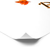 grappig |Ik kwam binnen als een butterball shirt Perfect Poster (Hoek)