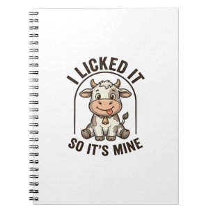 Grappig Ik Likte Het Koe Vintage Boerderij Shirt O Notitieboek