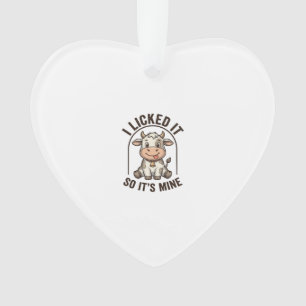 Grappig Ik Likte Het Koe Vintage Boerderij Shirt O Ornament