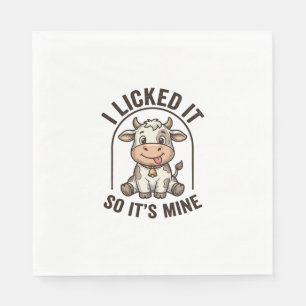 Grappig Ik Likte Het Koe Vintage Boerderij Shirt O Servet