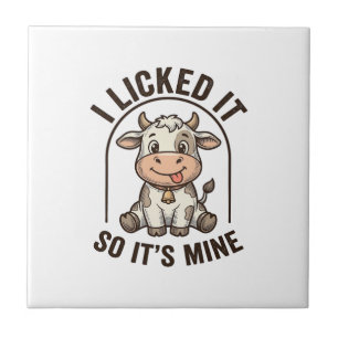 Grappig Ik Likte Het Koe Vintage Boerderij Shirt O Tegeltje