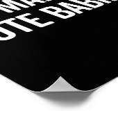 Grappig, ik maak schattige baby's nieuwe moeder va poster (Hoek)
