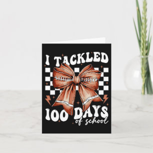 Grappig ik pakte 100 dagen school Coquette Boog Fo Kaart