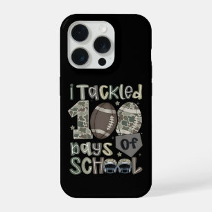 Grappig ik pakte 100 dagen schoolvoetbal kids iPhone 15 pro case