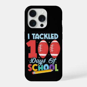Grappig ik pakte 100 dagen schoolvoetbal kids iPhone 15 pro case