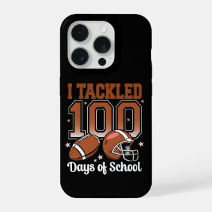 Grappig ik pakte 100 dagen schoolvoetbal kinderen iPhone 15 pro case
