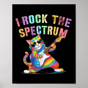 Grappig Ik Rock Het Spectrum Autisme Mama Pa Motiv Poster