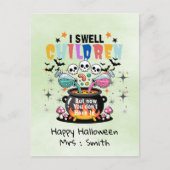 Grappig Ik Ruik Kinderen Engelse Leraar Halloween Briefkaart (Voorkant)