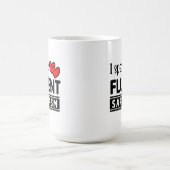Grappig, ik spreek vloeiend sarcasme koffiemok (Center)